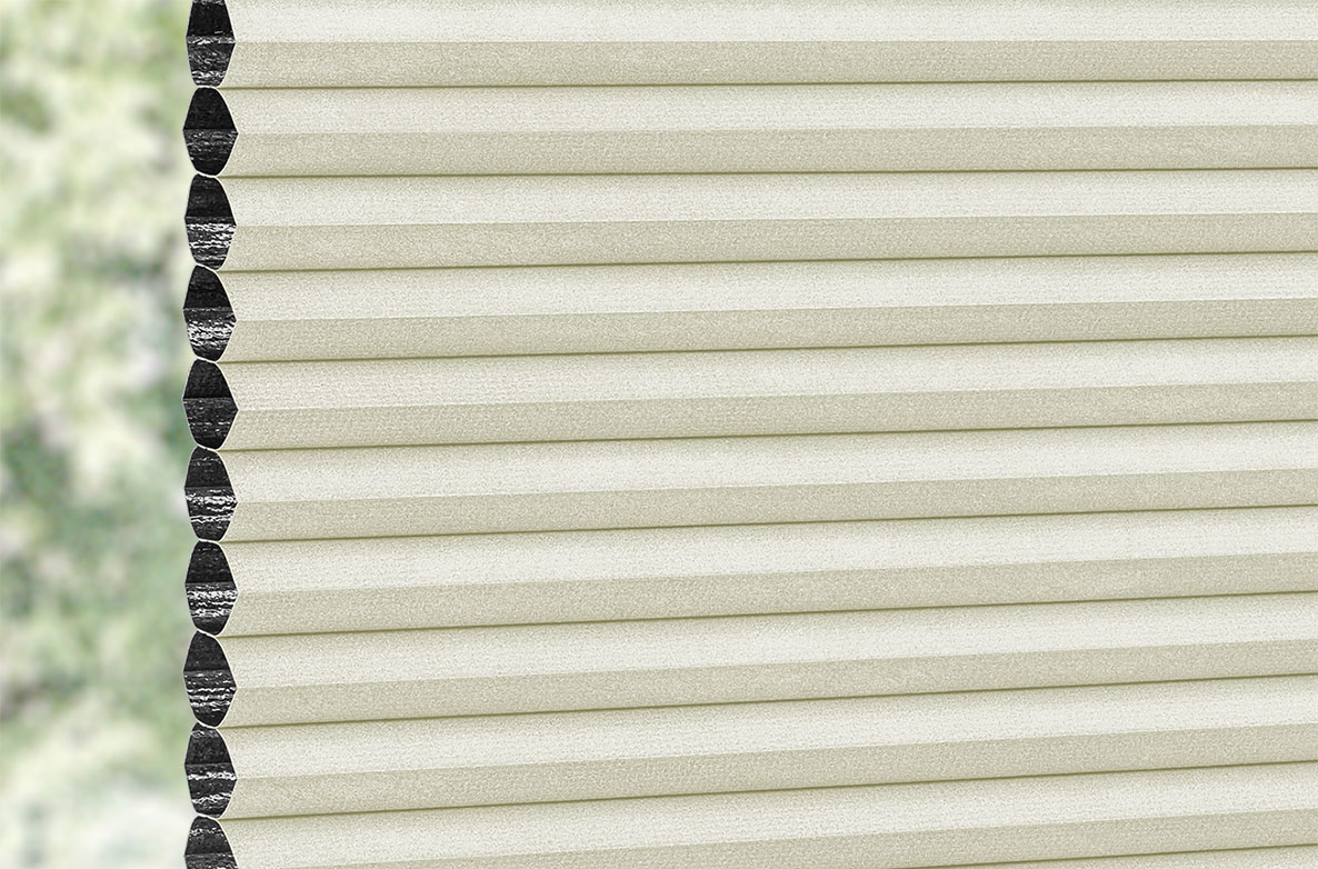 a plain Ivory coloured swatch fabric 
