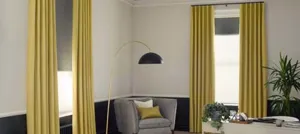 Yellow Curtains 1230X550