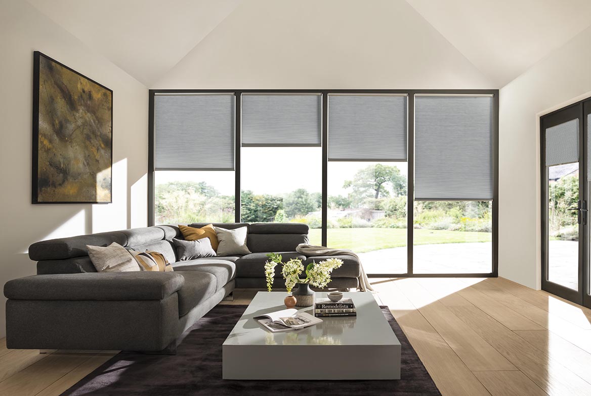 Ts 2021 Duette Blinds Roomset Silk Dim Out Dolphin 1168X782