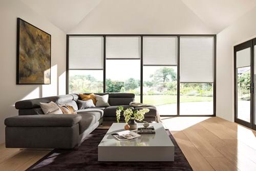 Ts 2021 Duette Blinds Roomset Duotone Ivory 1168X782