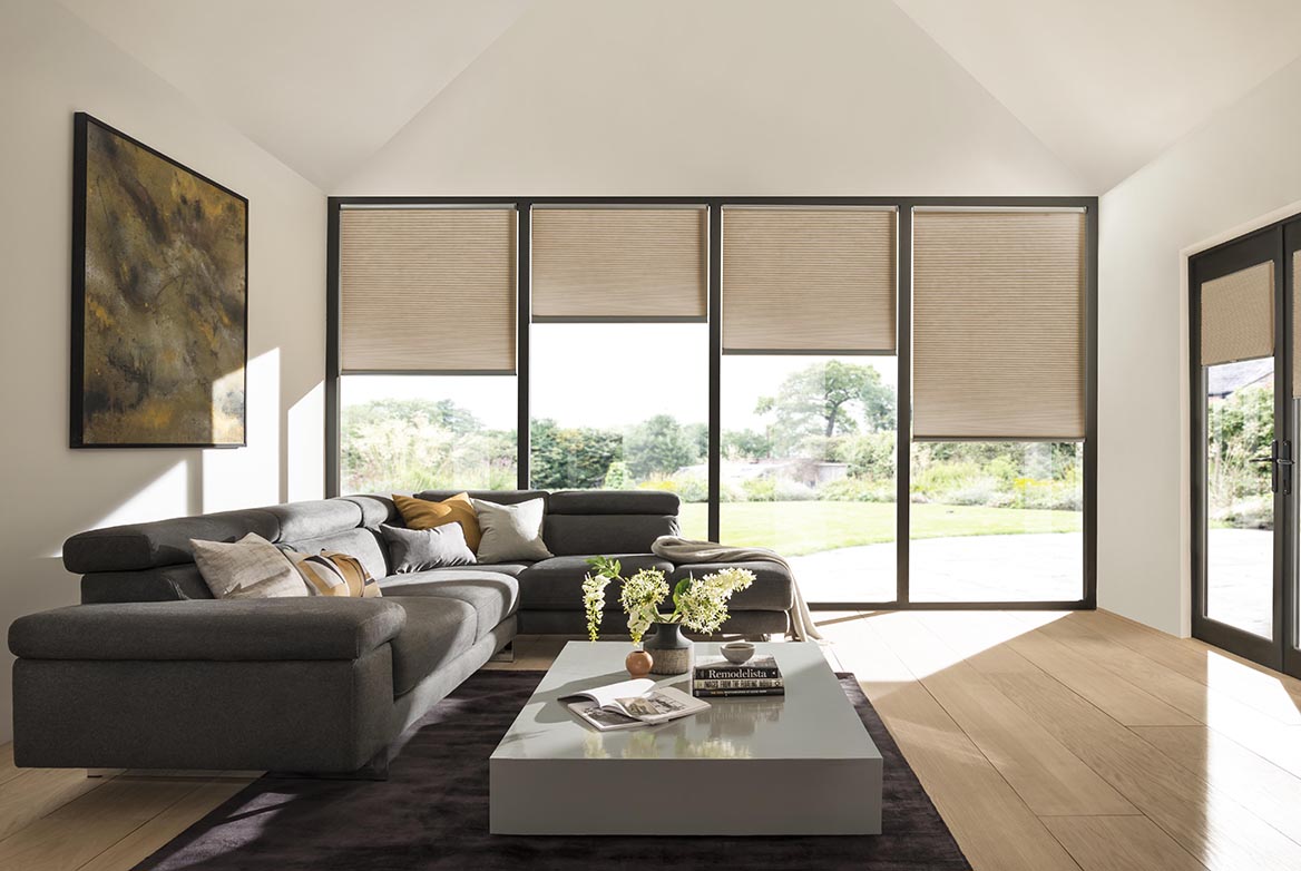 Ts 2021 Duette Blinds Roomset Silk Truffle 1168X782