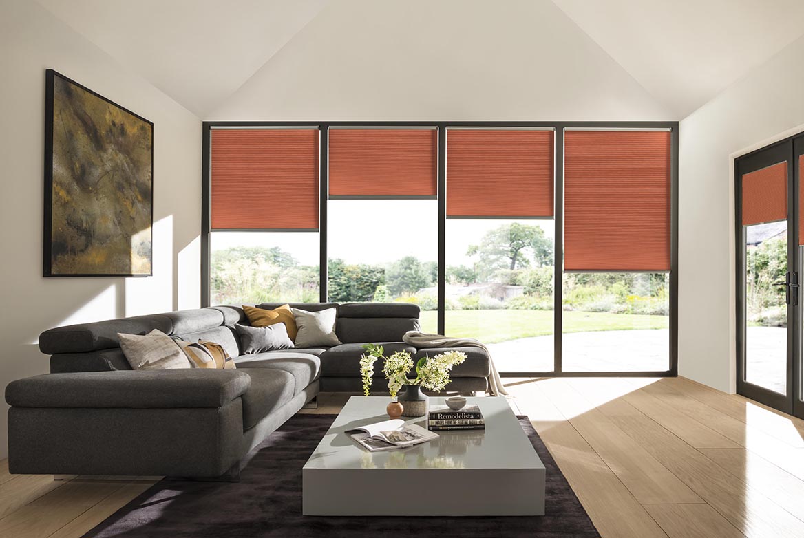 Ts 2021 Duette Blinds Roomset Silk Cadmium 1168X782
