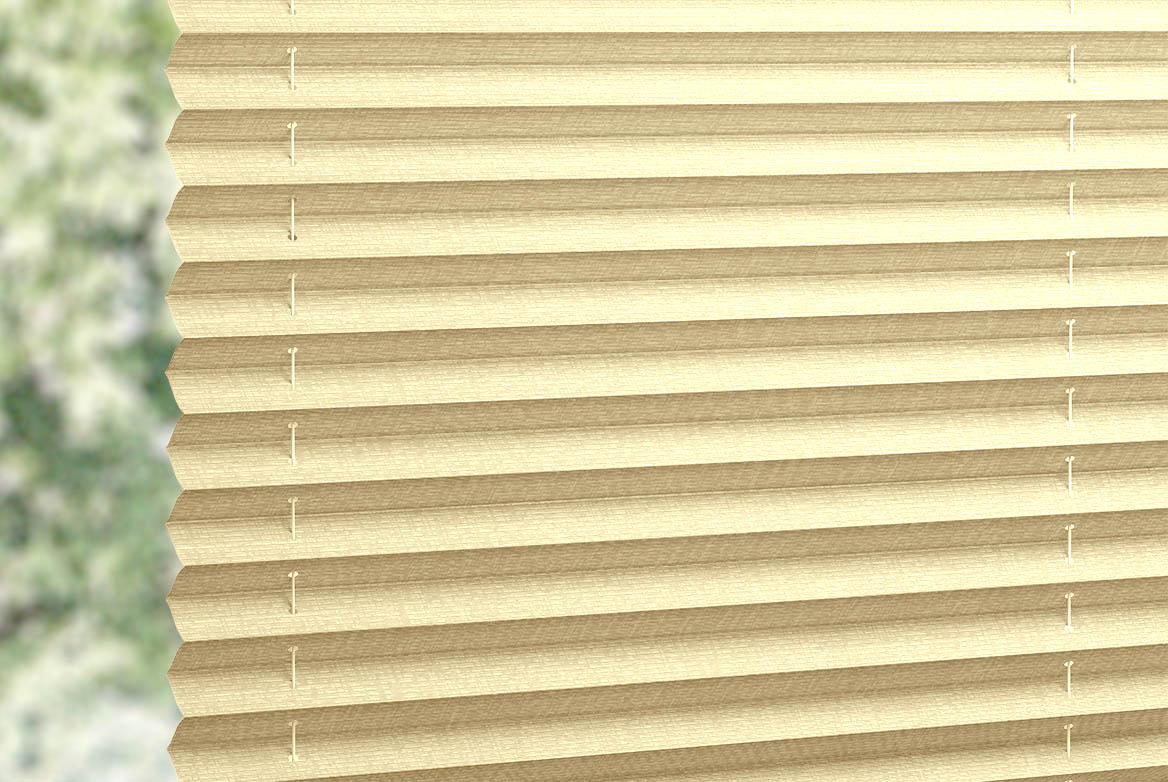 a plain ivory coloured swatch fabric 