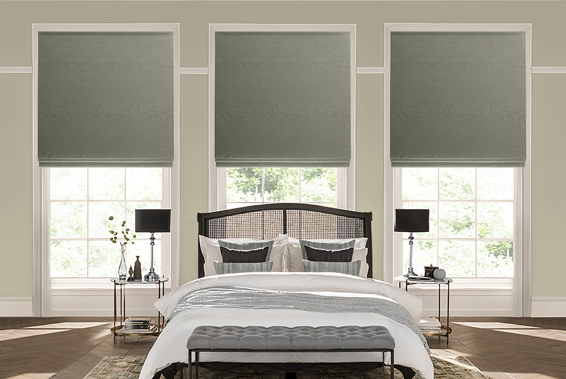 Ts 2021 Roman Blinds Roomset Linosa Charcoal 1168X782