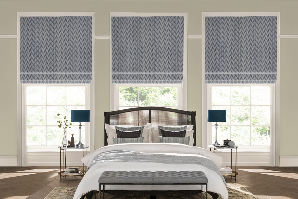 TS 2023 ROMAN BLINDS ROOMSET LUNARIA TWILIGHT