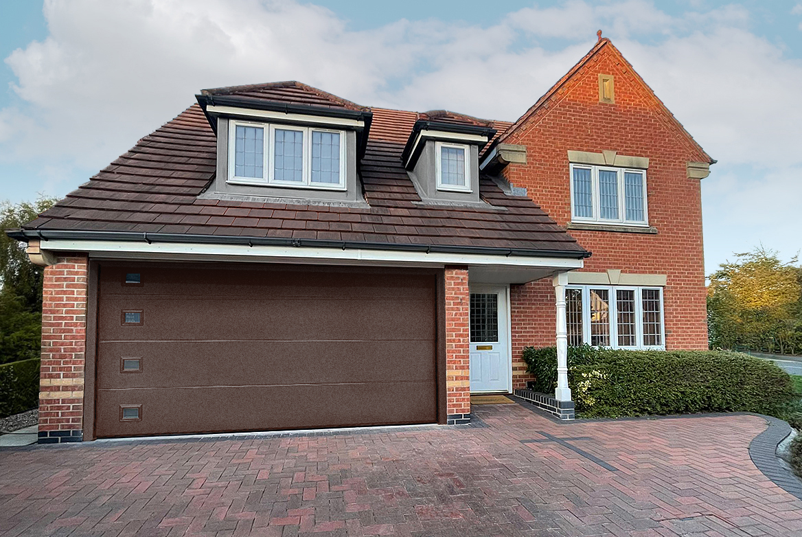 TS 2023 GARAGE DOOR SECTIONAL BROWN METALLIC WEB ROOMSET 1168X782