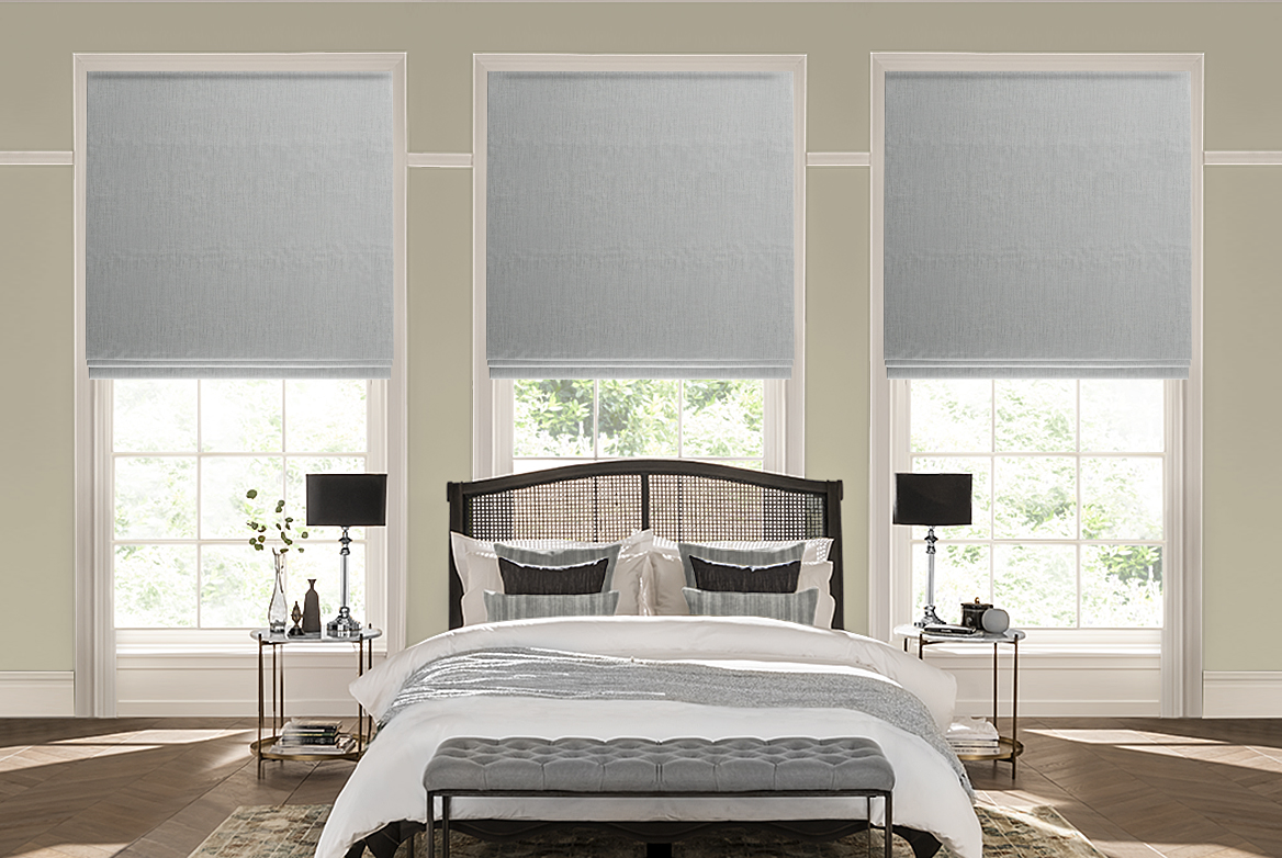 Ts 2021 Roman Blinds Roomset Newcombe Steel 1168X782