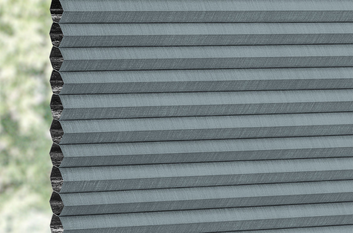 a plain Blue, Grey coloured swatch fabric 