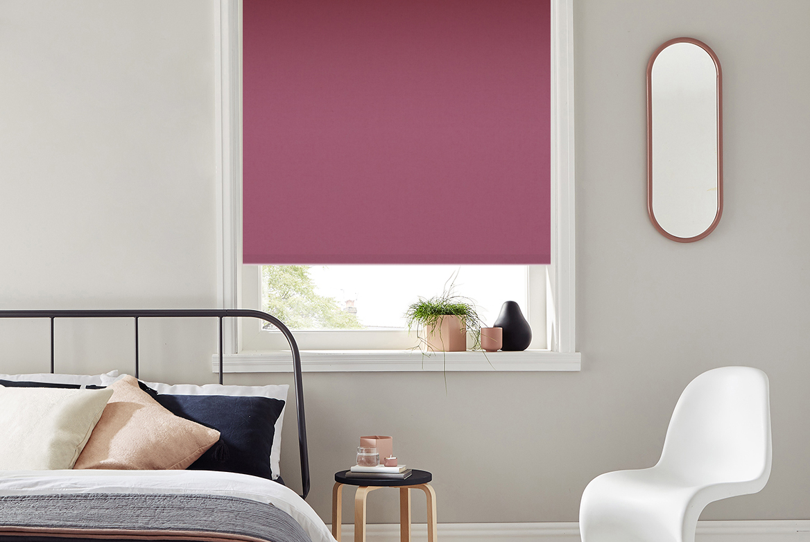 TS 2023 ROLLER BLIND WEB ROOMSET HURST CASSIS PINK