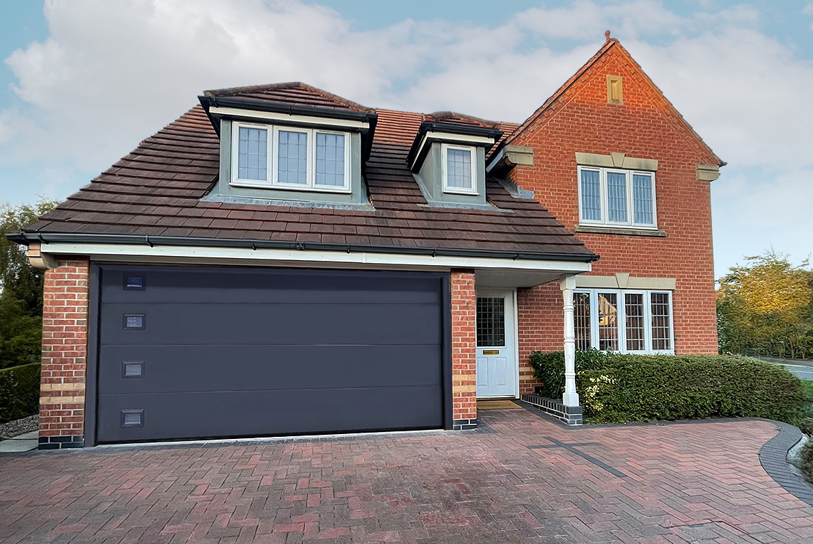 Anthracite Matt Garage Doors Thomas Sanderson