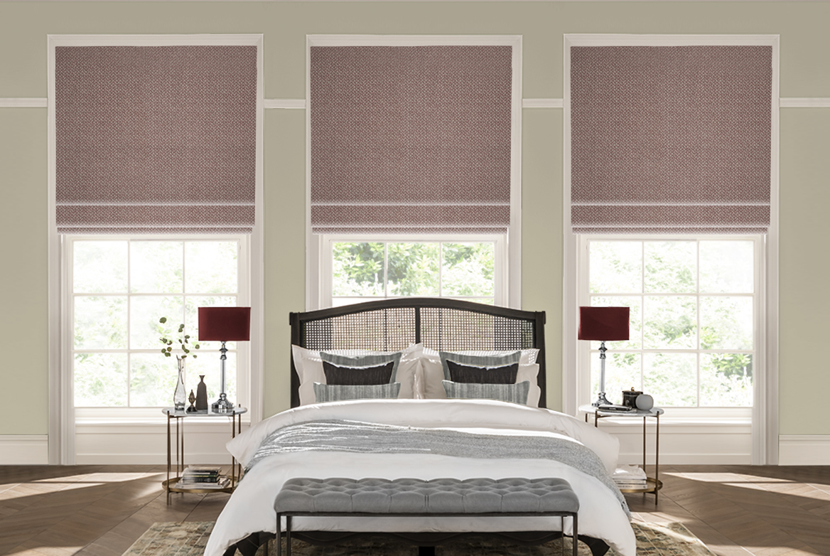TS 2023 ROMAN BLINDS ROOMSET CELOSIA ROSE BLUSH