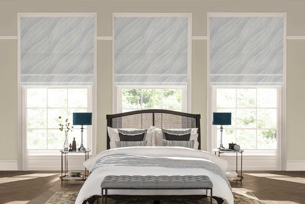 TS 2023 ROMAN BLINDS ROOMSET DAHLIA MIST