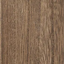 Vintage oak dark brown shutter with slats partially opened