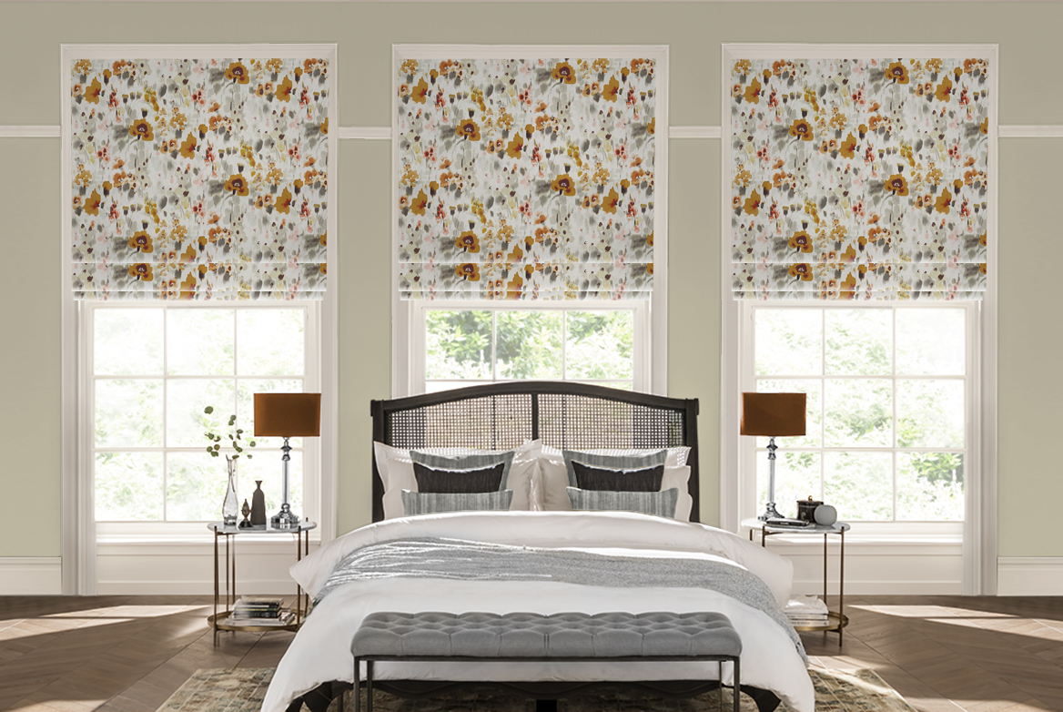 TS 2023 ROMAN BLINDS ROOMSET BETONY JAFFA