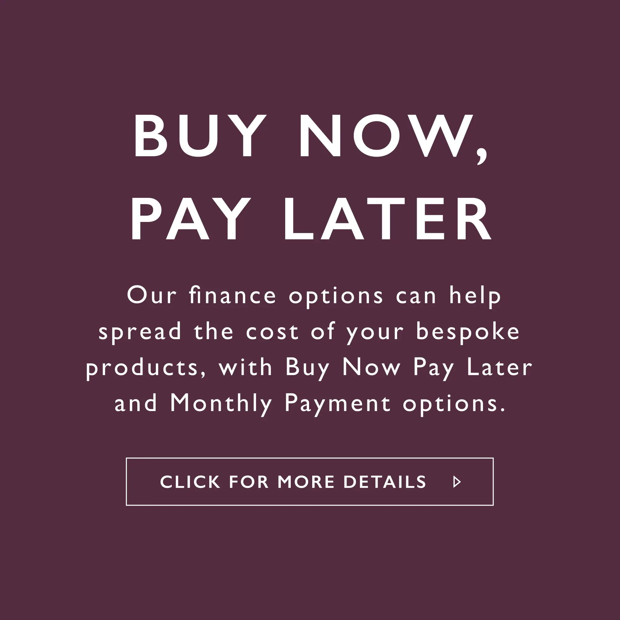 Finance Product Grid BNPL