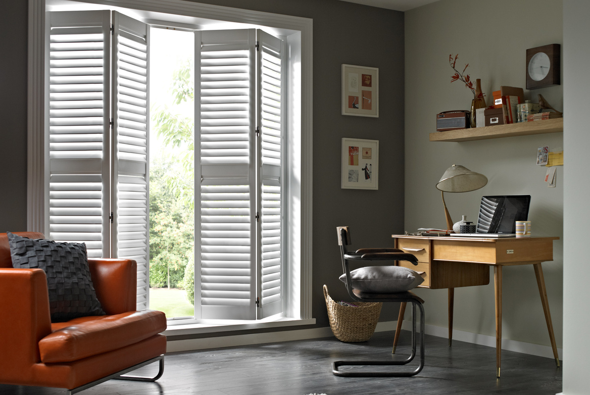Tracked Shutters | Up to 30% Off Folding Window Shutters
