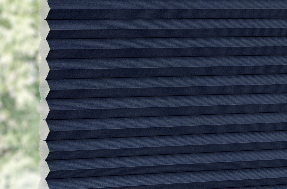 a plain Blue coloured swatch fabric 