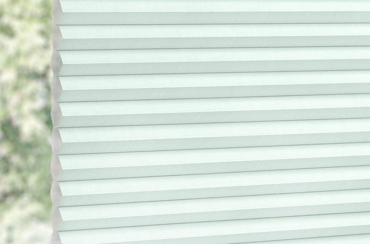 a plain Duck Egg coloured swatch fabric 