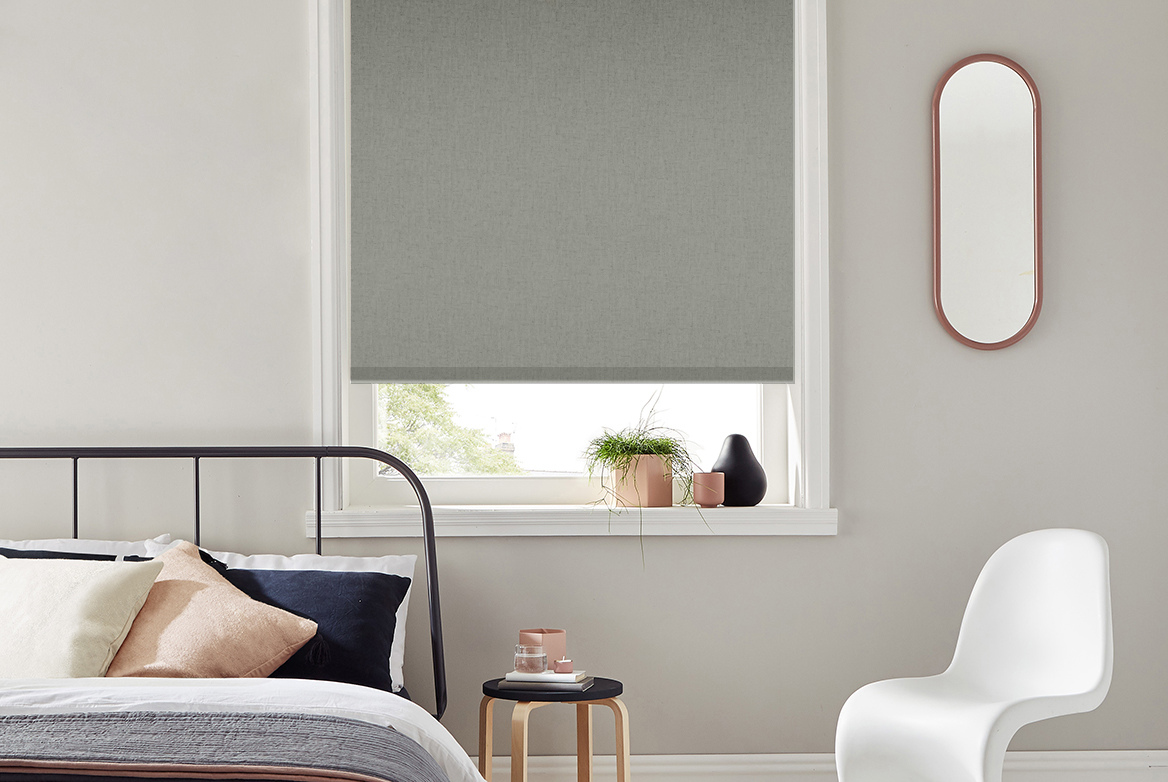TS 2023 ROLLER BLIND WEB ROOMSET RUFUS CHARCOAL