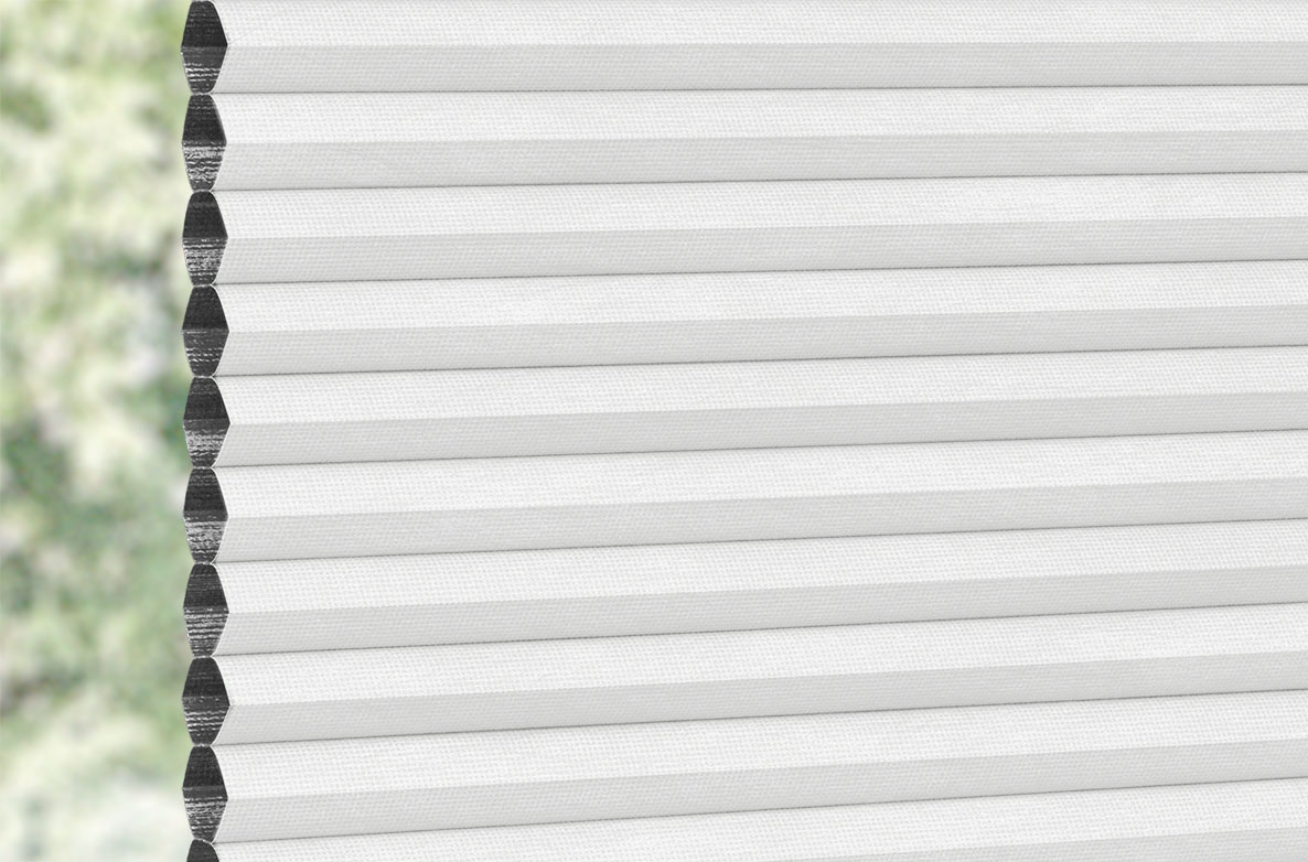 a plain White coloured swatch fabric 